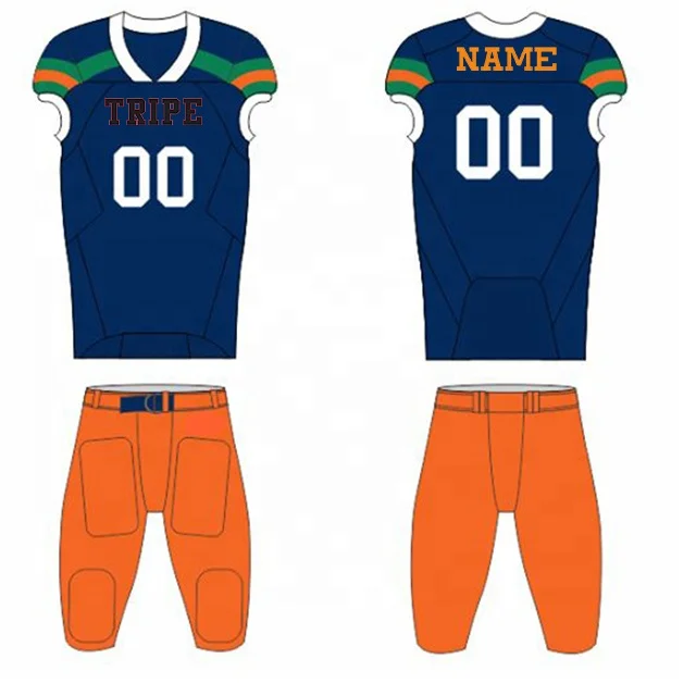 Full sublimation American football jersey custom team football jersey