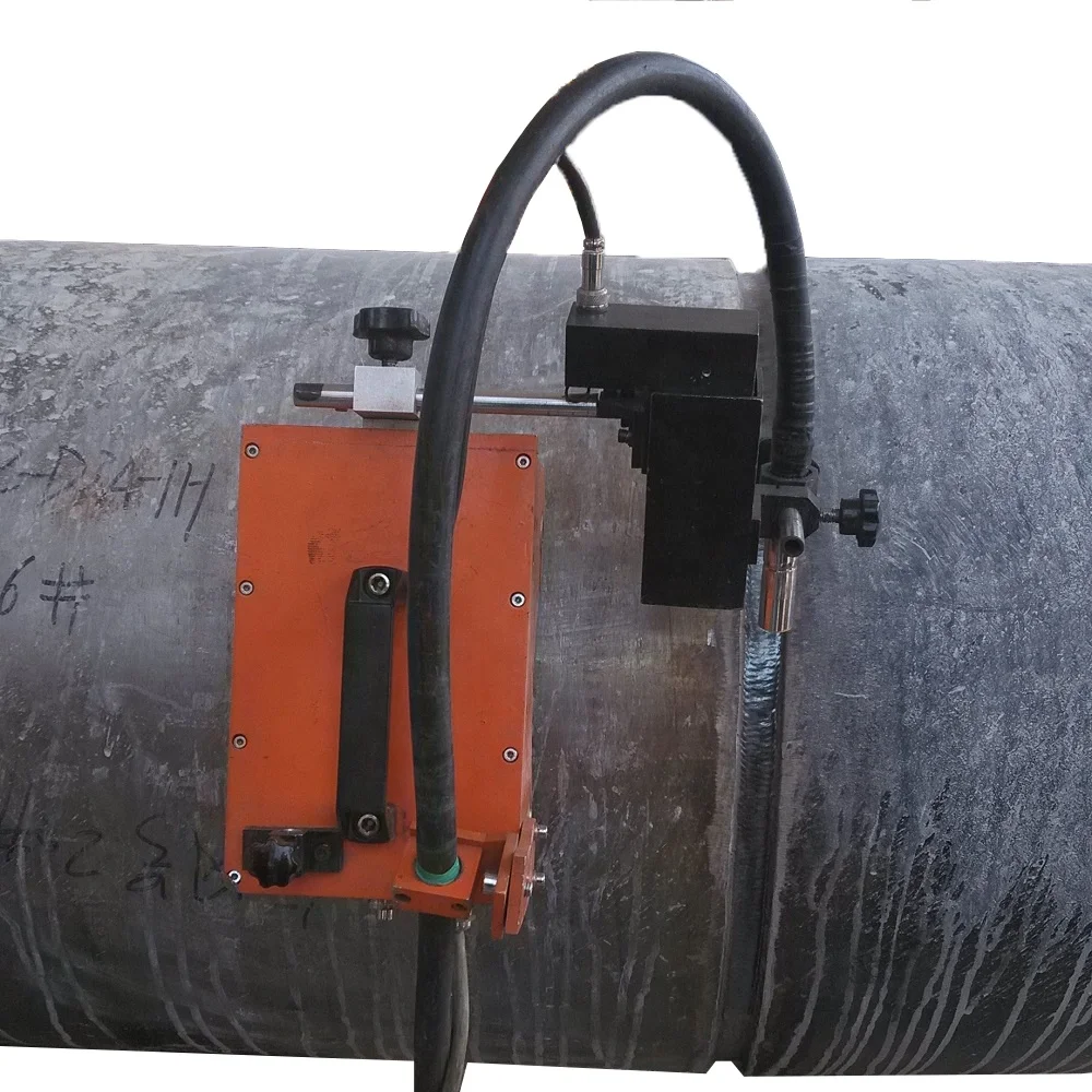 Automatic orbital pipeline MIG welder for pipeline construction