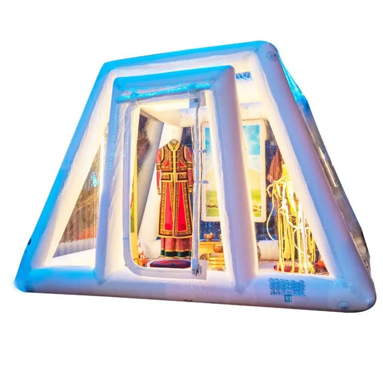 Outdoor  Camping Hotel Custom size and shape Advertising Inflatable Bubble Party Clear Dome Tent