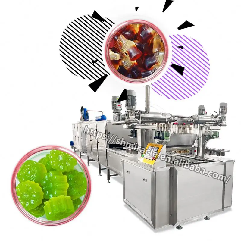 Europe Technology Nougat Making Machine Popular Confectionery Machine manufacturing equipment jelly candy hot dog