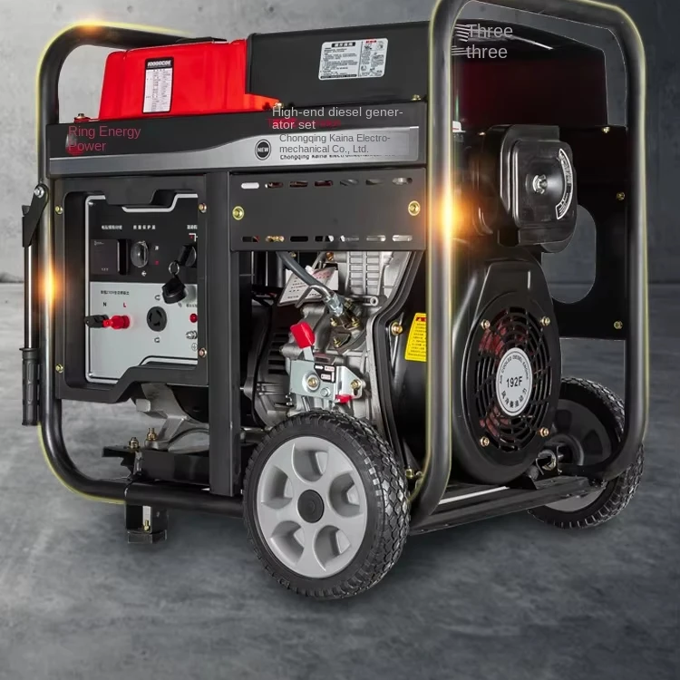 20KW 25KVA Diesel Generator Set Home Use Silent Open Frame Type 50Hz/60Hz 1500rpm
