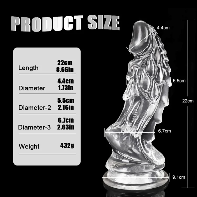 Juguetes Sexuales Para Mujeres Unicorn Anal Plug Special-shaped Penis Transparent Crystal Jelly Dildo For Men And Women