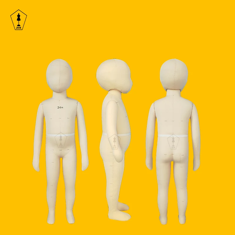 JASMINE Child Full Body Tailor Manikin Dress Form Size 130 for clothing design manikin