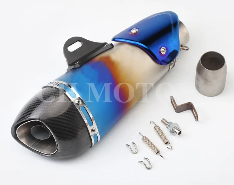 titanium dirt bike exhaust the best manufacture universal motorcycle exhaustV stainless steel silence