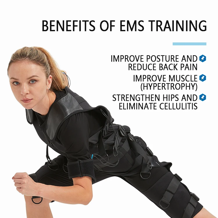 EMS Wireless Fitness Workout Equipment XBody Dry Split Vest EMS Training Sculpting