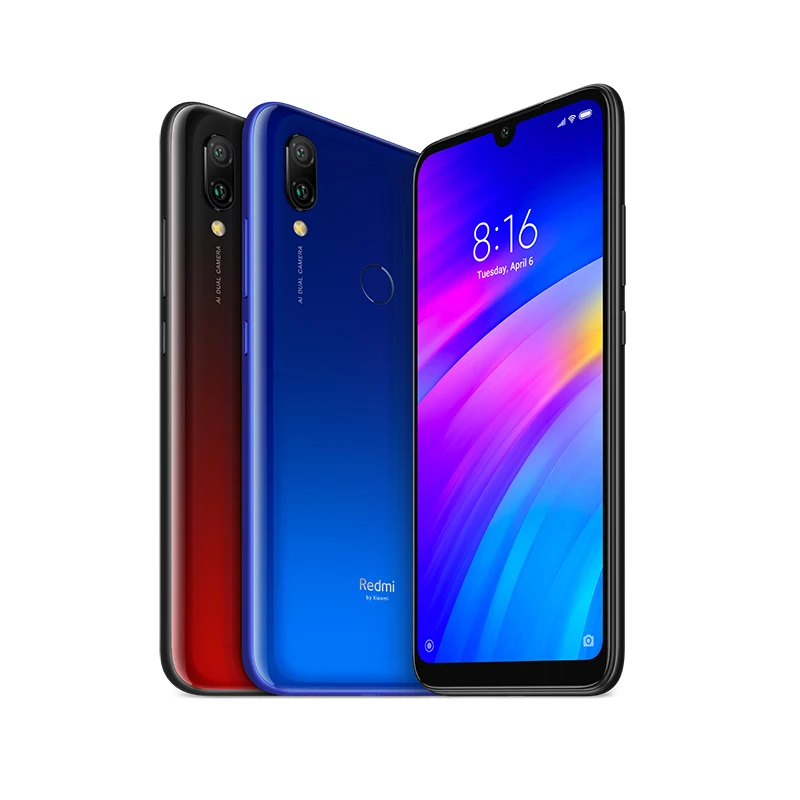 
Global Version Xiaomi Redmi 7 3GB RAM 64GB ROM Snapdragon 632 Octa Core Mobile Phone 