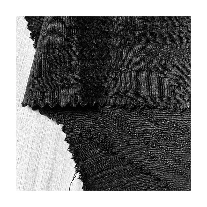 Factory price newest Dry jacquard cotton line fabric for clothing