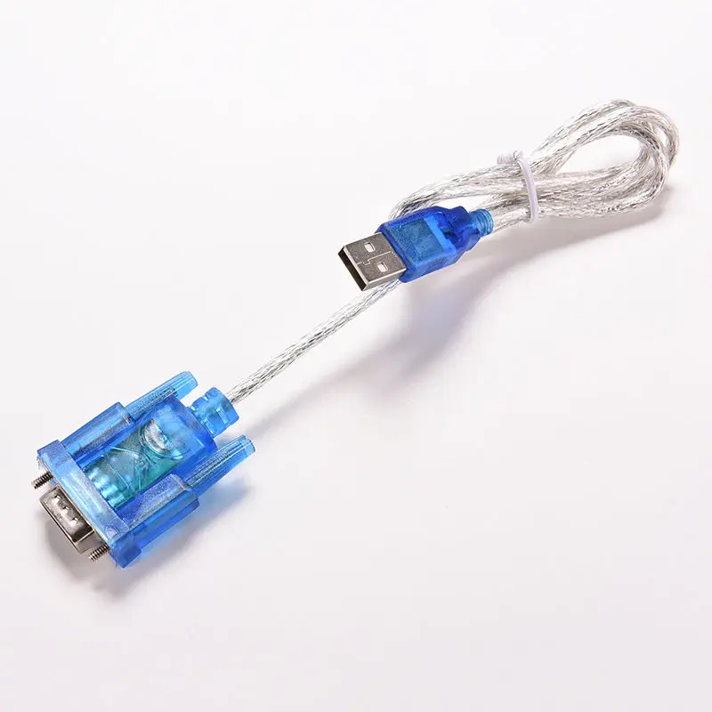 
 Кабель-адаптер преобразователя для принтера с Usb 2,0 на Rs232 Db9  