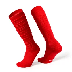 New Hot selling NFL super long pile socks adult football rugby socks thickened cushioning any terry cotton high socks