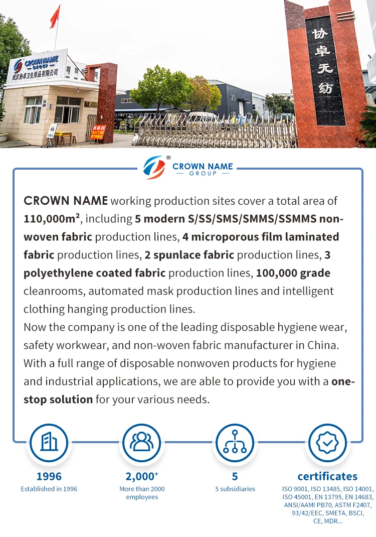 Food Factory SPA Hair Net Head Cover Non Woven Disposable Mob Cap