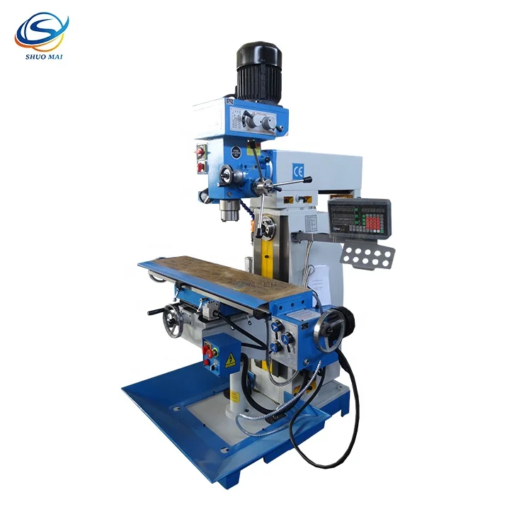 ZX7550CW Drilling Milling Machine price with Digital Display DRO