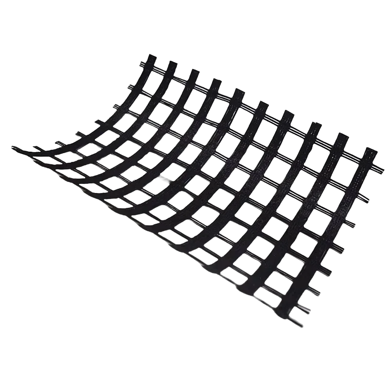 factory low price soil reinforcement geogrids fiberglass mesh fiber glass geogrid