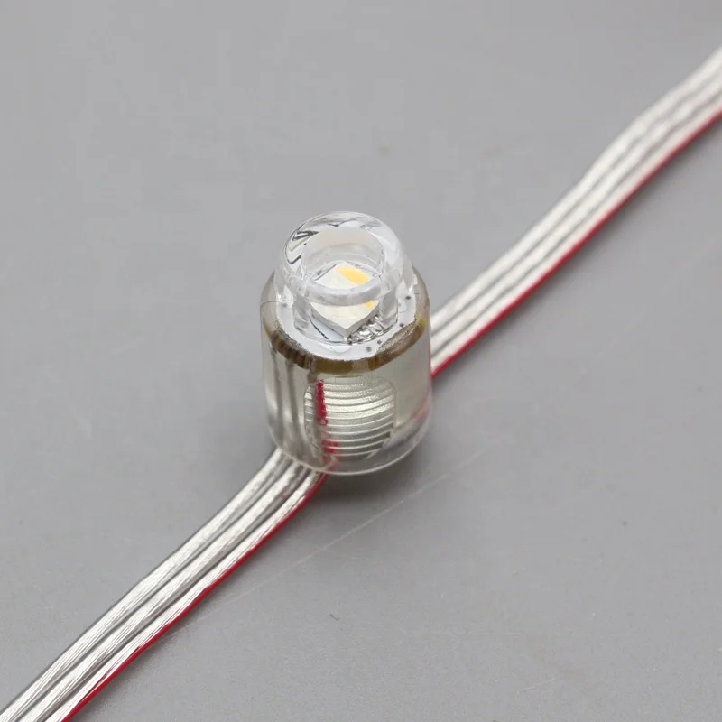 Addressable UCS2904 RGBW pixel led string lights 12mm DC5V full color Waterproof IP68