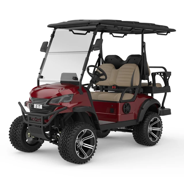 Borcart Custom Battery Powered 4 Seater Golf Cart Golf Carts For Sale with Lithium Utility Vehicles