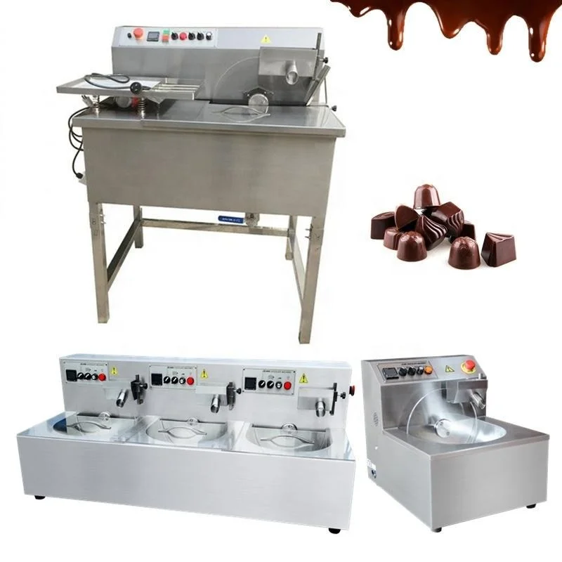 Multi-function Chocolate Melting/Tempering/Coating Making Machine Small Mould Molding Melting Machinery