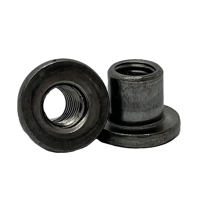 High Quality M8 Natural Color Through-Hole-T-nut Round Insert Thread Metal Nut In Stock