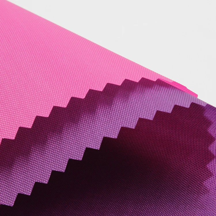 420D pu coating bag material polyester oxford fabric