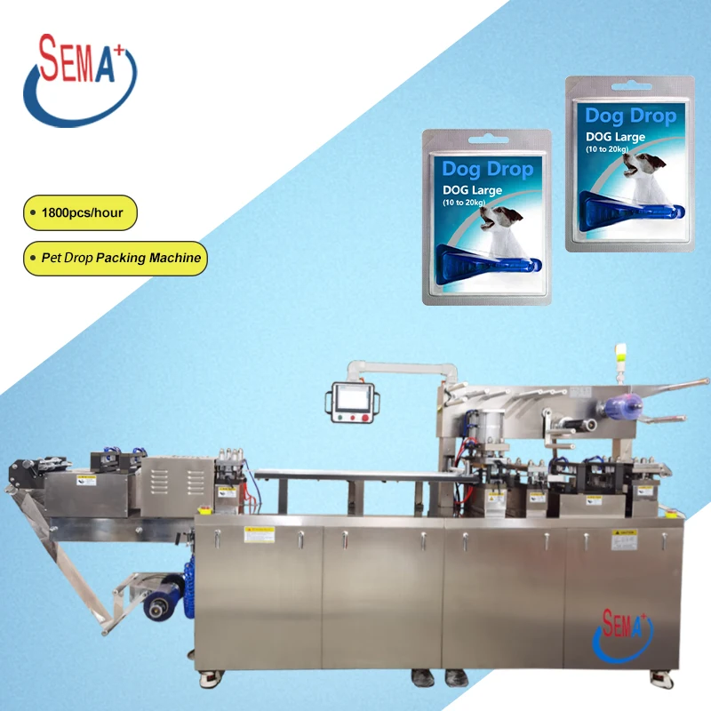 High Speed Automatic Pet Drop Blister packing Machine