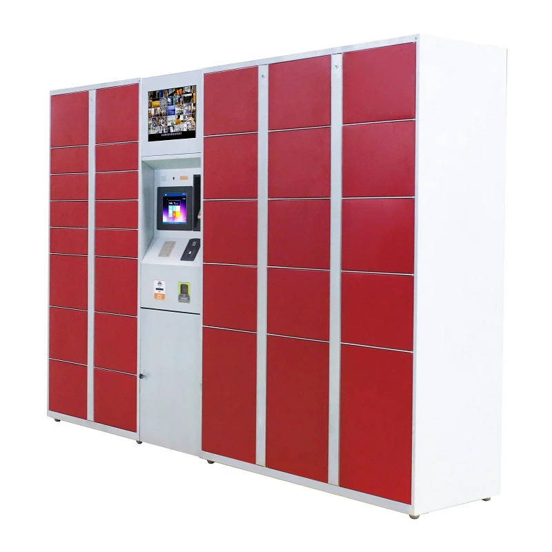 Автоматическая система штрих-кодов, металлический шкафчик для посылок, багажный шкафчик для супермаркета