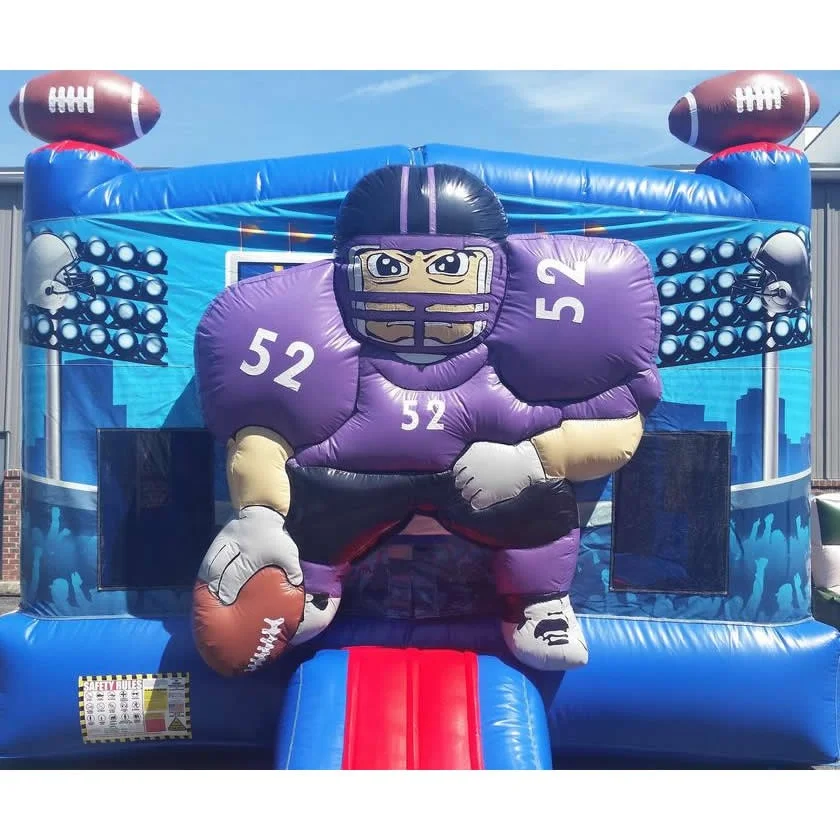 Inflatable party Football Jump Castles with slide, Jumpers, Moonbounce, inflatable rentals
