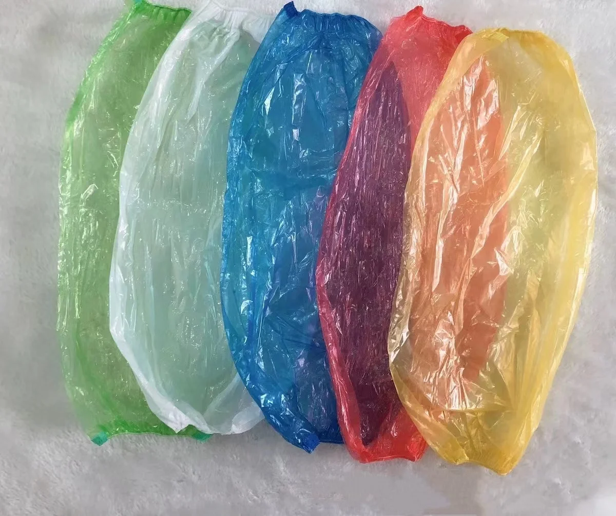 Wholesale custom disposable arm sleeve cover PE plastic oversleeve
