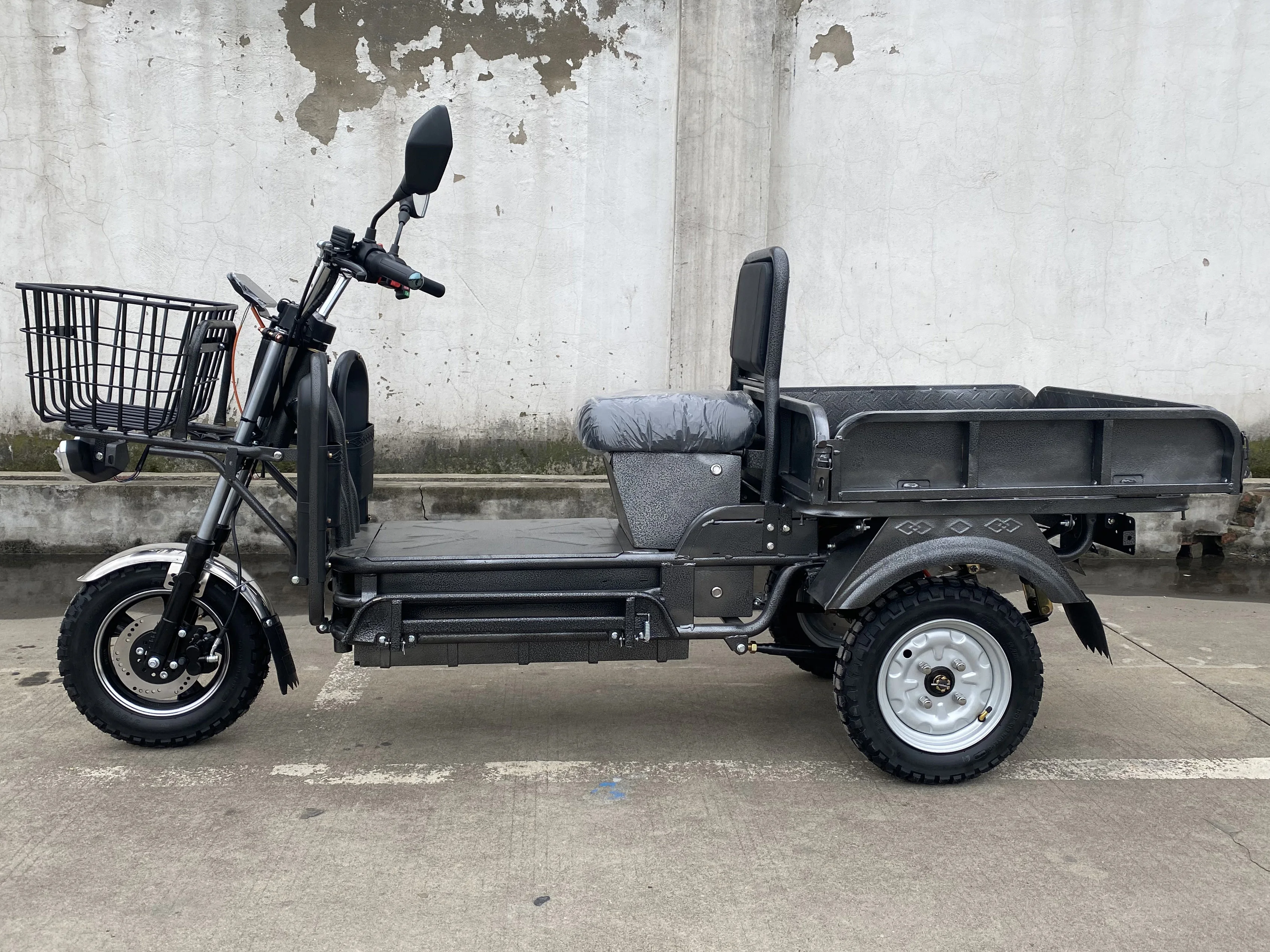 VIMODE CKD/SKD Electric Cargo Tricycle 500KGS 1200W 80KM 72V Heavy duty king electric bike