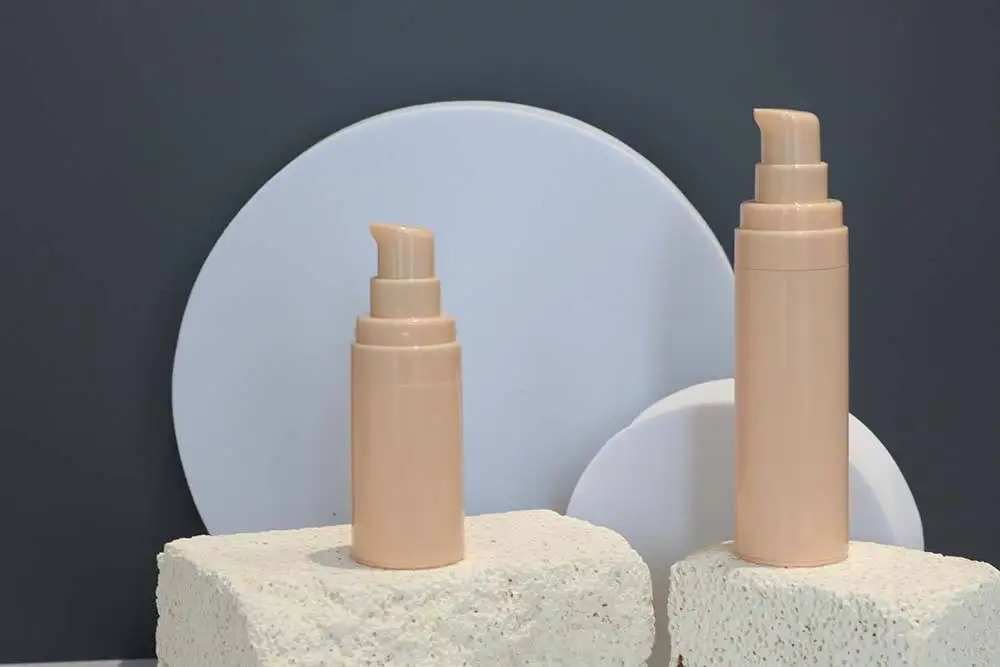 Hot Selling frosted airless 15ml 30ml 50ml airless spray bottle 50ml airless vacuum pump bottle