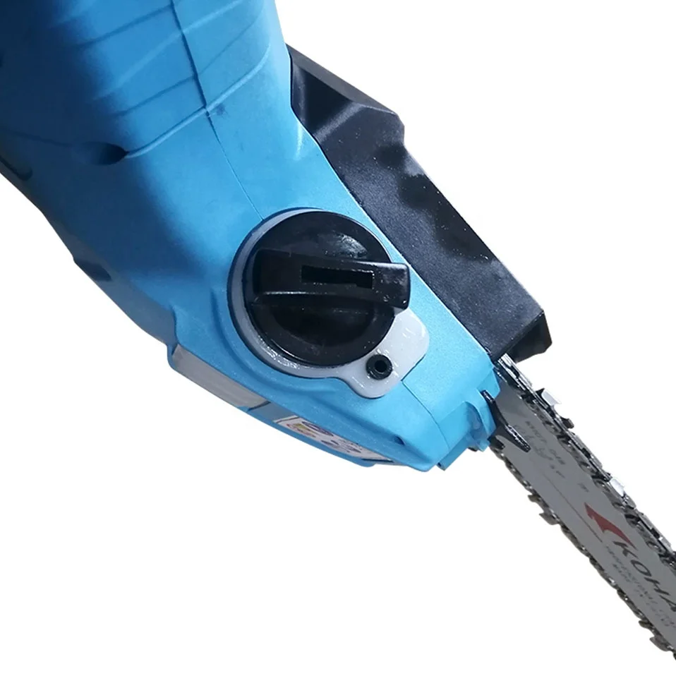 Portable electric chainsaw lithium battery household saw