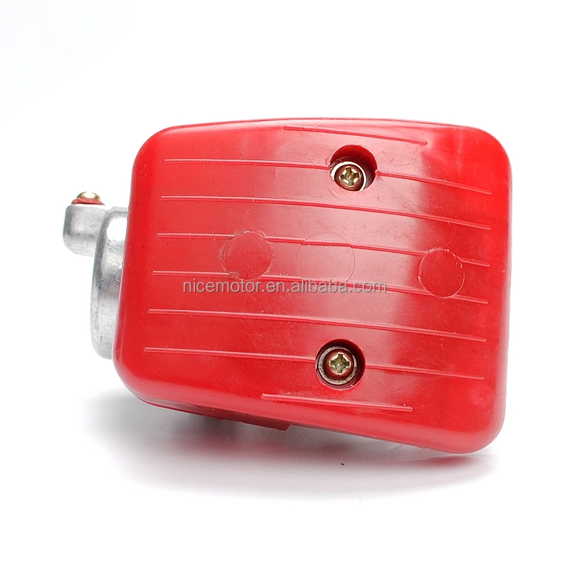 Красный КАРБЮРАТОР 2 тактный 66cc 70cc 80cc Моторизованный моторизованный двигателя мопеда велосипеда мини мотоцикл