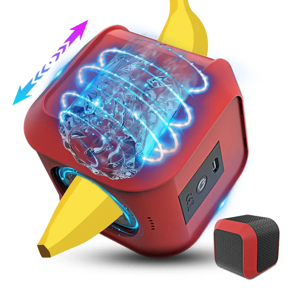 Automatic Male Masturbator Cup Adult Sex Toys Electric Pocket Pussy Stroker With 7 Thrusting Rotating For Penis Stimulation