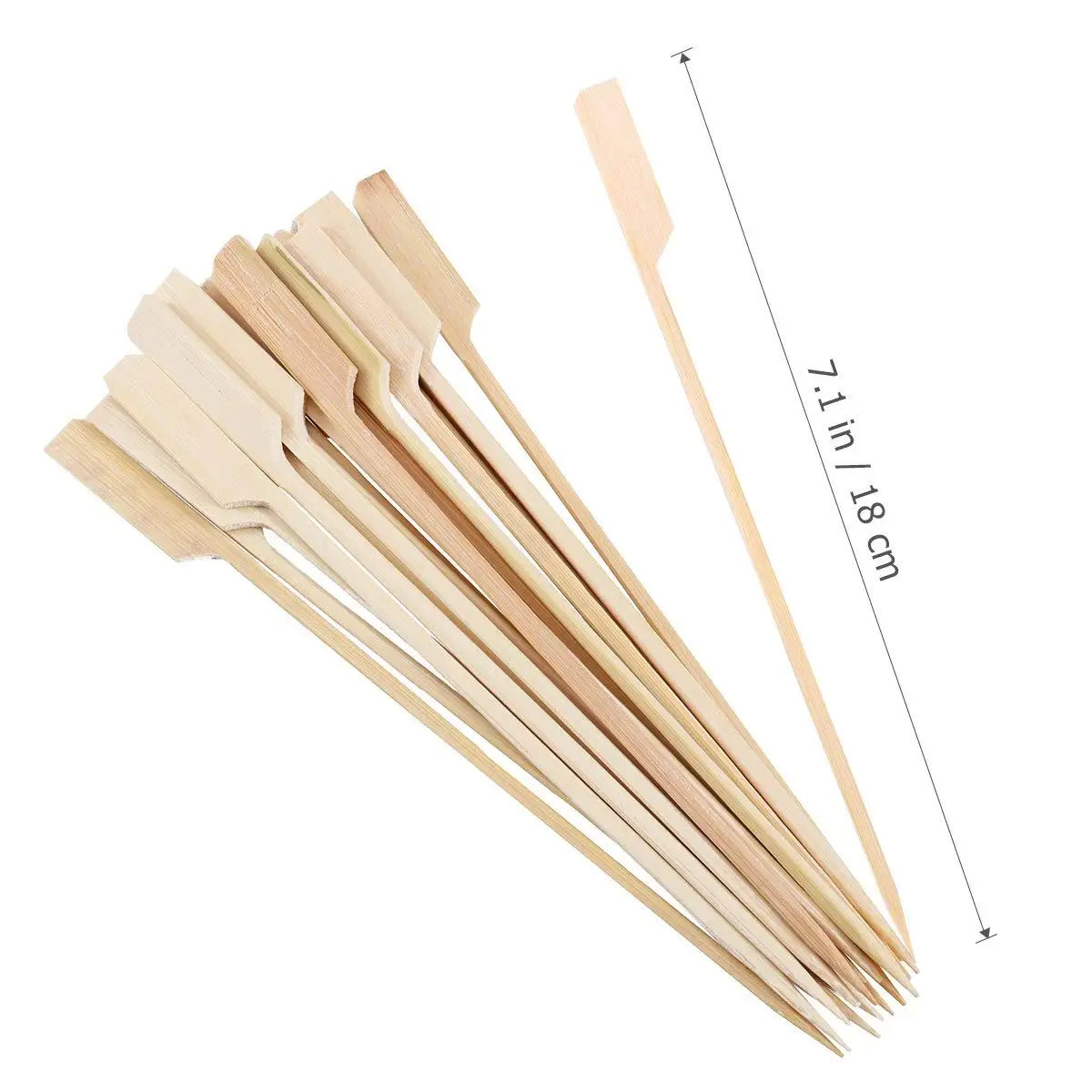 China factory manufacture bamboo and wooden bbq skewer