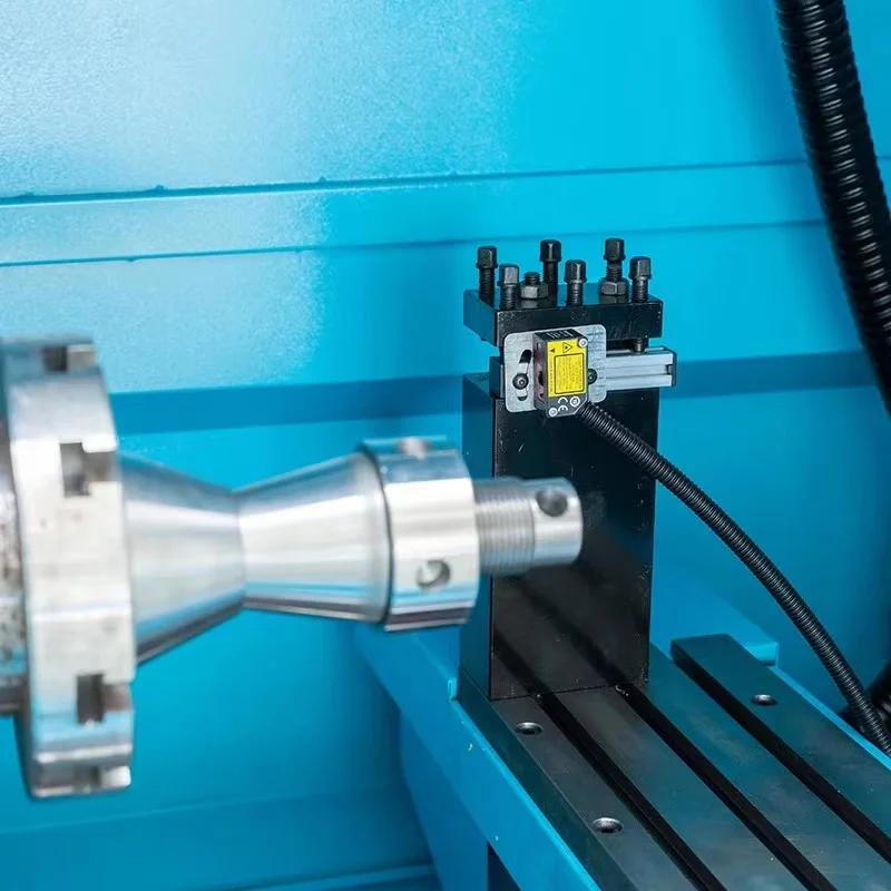 Max 24 inches Fully Automatic Car rim repair lathe CNC Alloy Wheel diamond cut machine