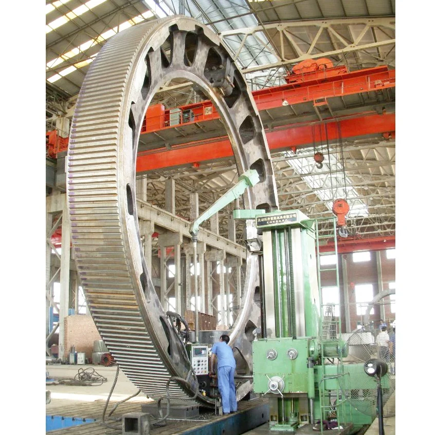 ball mill large size steel gear ring /large module helical ring gear wheel