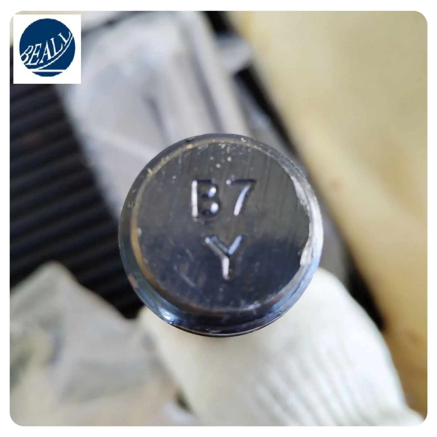 A320 L7 L43 L71 A193 B7 B16 1-3/8*9 Inch HDG Carbon Steel Ptfe Fluorocarbon B7 BLACK Zinc Nickel Plated Hex Bolt L7