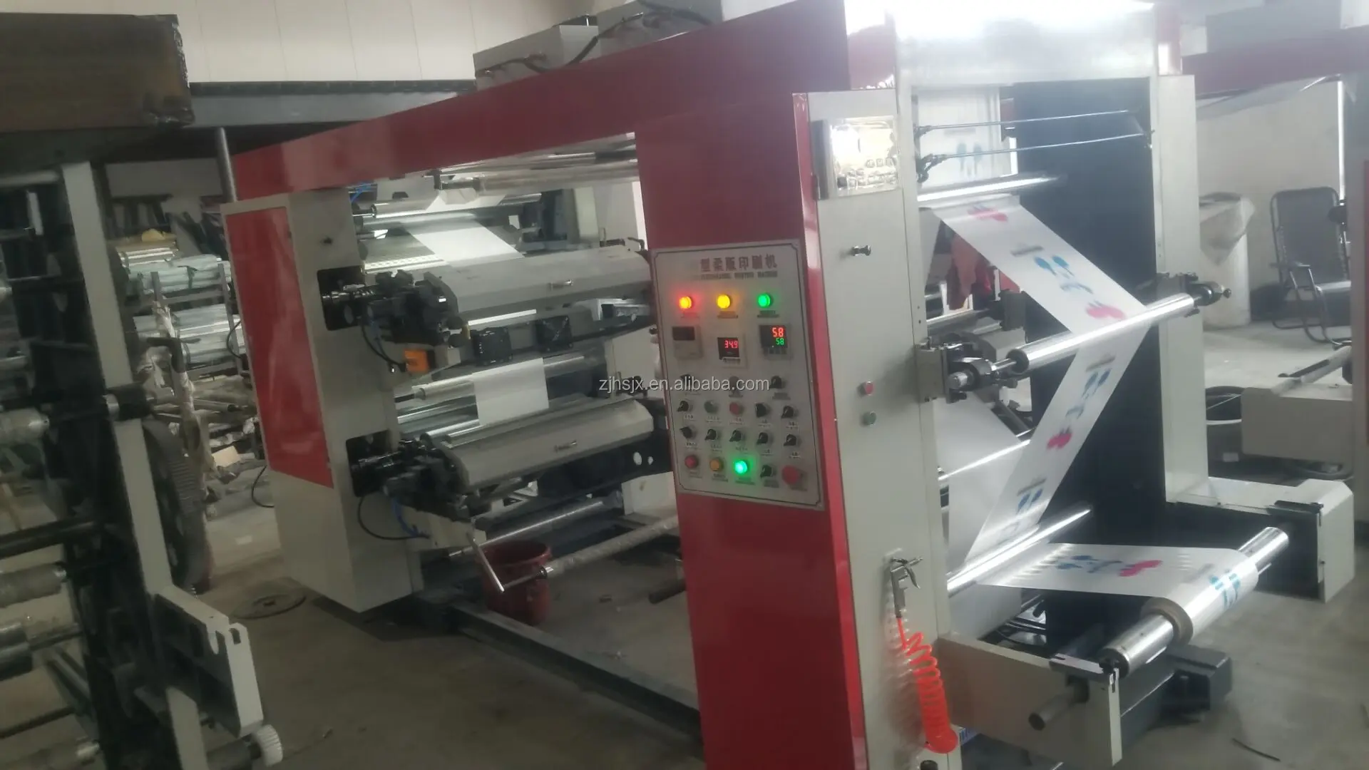 YT-4600 4 color flexo printing machine for plastic bag non woven fabric bag nylon bag printer