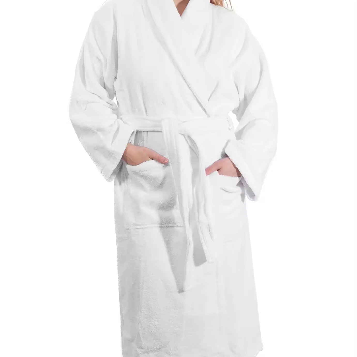 100% хлопчатобумажная махровая ткань морских цветов коллекция для отеля Классические халаты халат отеля/халат спа-ванн