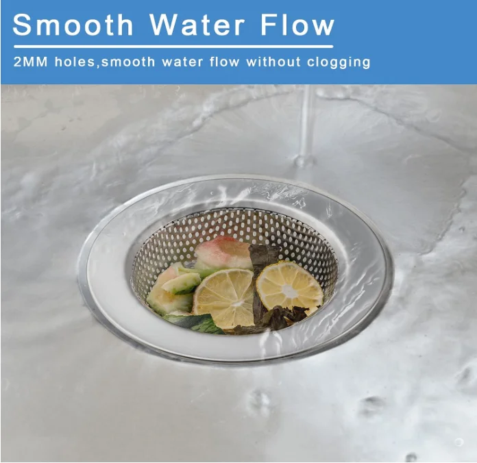 Small Kitchen Accessories Stainless Steel Material Kitchen Sink Strainer High Quality Kitchen Sink Strainer