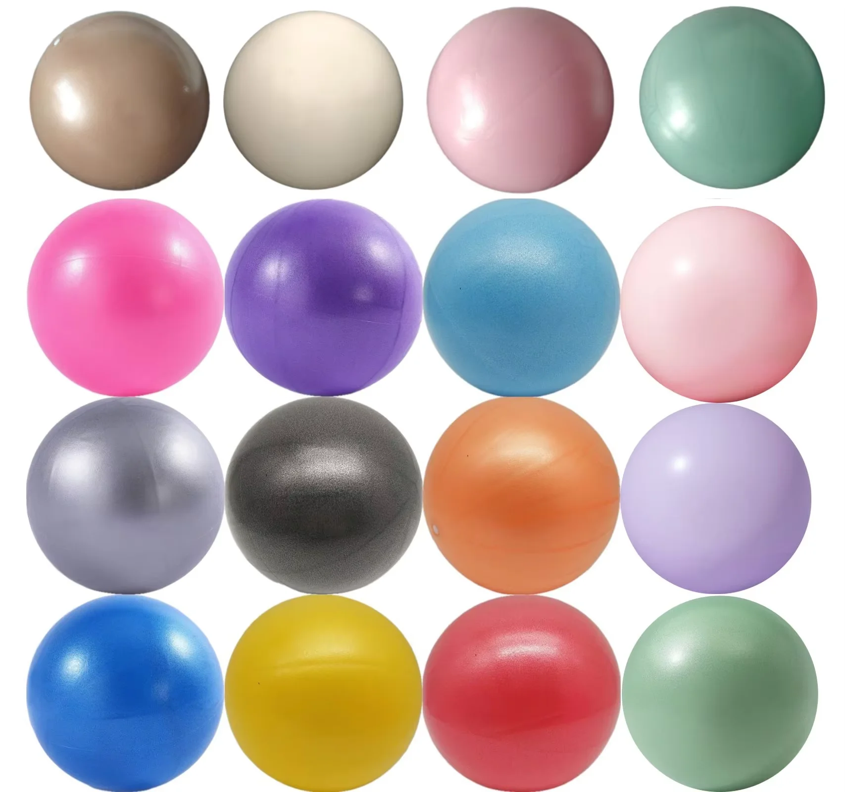 Home Gym Pilates Yoga Set Fitness Accessories Silicone Resistance Bands Slider Yoga ball Yoga mat