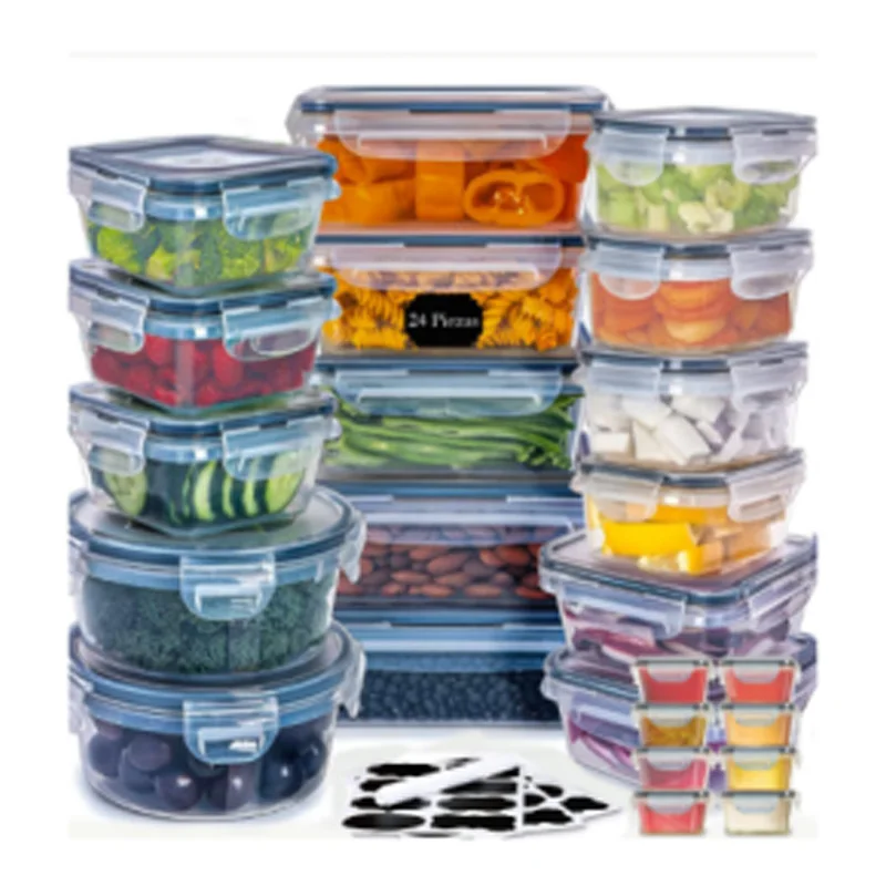 Manufacturer direct Transparent leak, proof kitchen refrigerators special fresh storage containers seals food Fresh boxes