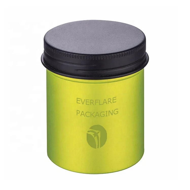 
Low MOQ Metal Tin Jars Empty Aluminum Jars Round Candle Box Cosmetic Tin Containers Aluminum Cans 