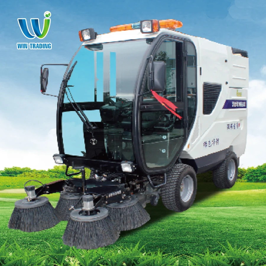 Sweeper  Equipment Auto Automatic Floor Cleaning Machine  Diesel Road Sweeper