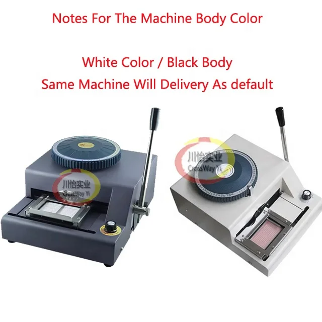 PVC Card Embossing Machine Indenter Embosser For ID Card Vip Card