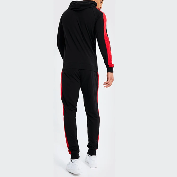 Custom Unisex 2 Piece Crew Neck Mens Cotton Embossed Tracksuits Jogger Sweatsuits Suits Bulk Sweatpants And Hoodie Set For Men