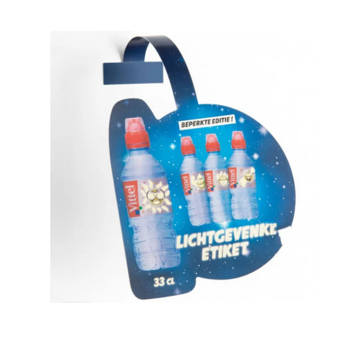 Plastic shelf wobbler strip|supermarket shelf strip with adhesive pads|pvc shelf price strip