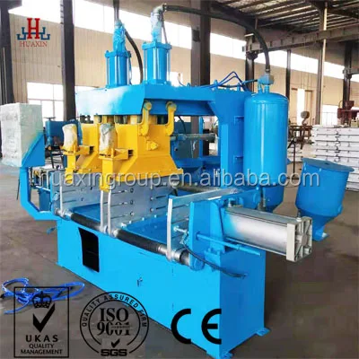 Автоматическая вертикальная машина для стрельбы с разделением сердечника, литейная машина Qingdao Huaxin, машина для изготовления сердечника с песком