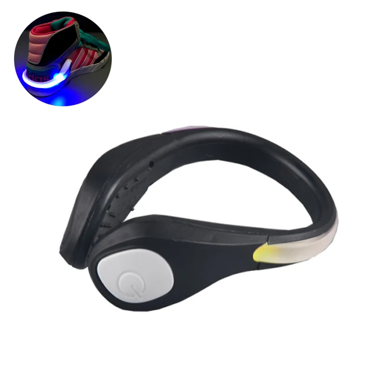Colorful Outdoor Night Sports Running Gear Safety LED Shoes Clip Light for Runner Jogger