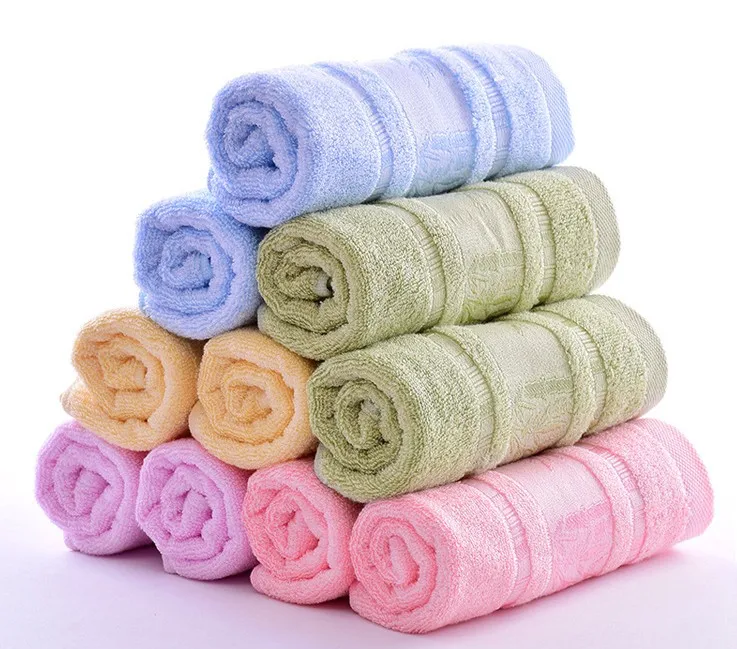 super absorbent bamboo and cotton towels custom embroidered bamboo bath towel set luxury bamboo face hand towels