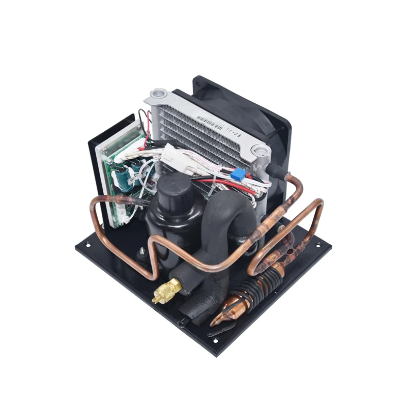 R134a small refrigeration parts dc condensing unit 24 volt