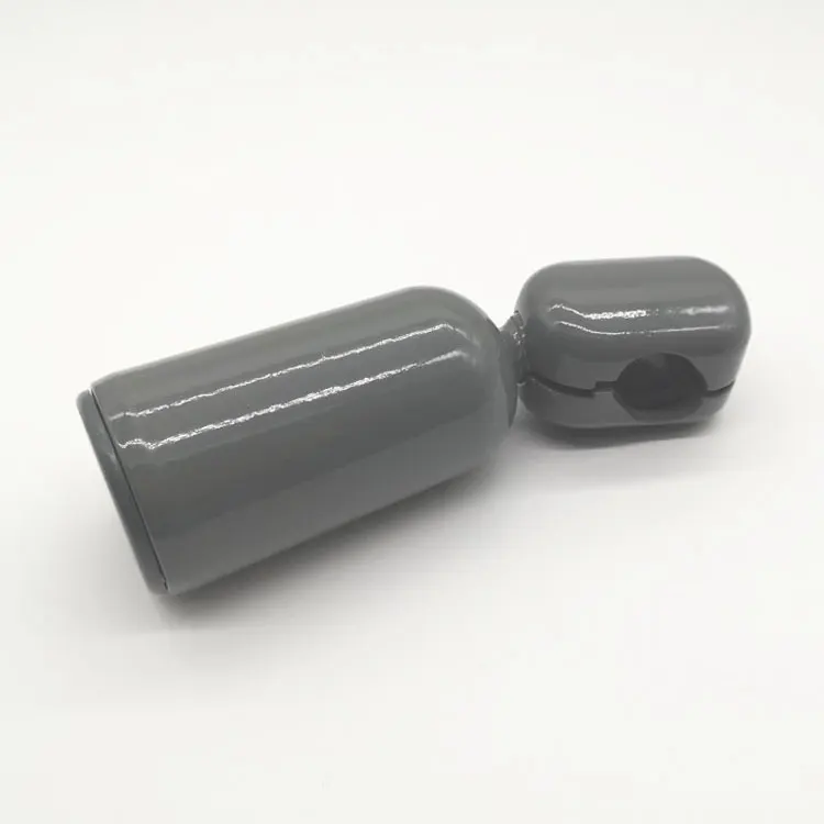 Die-casting Aluminum Alloy heavy duty suction cup holder for city bus interior handrail fixing