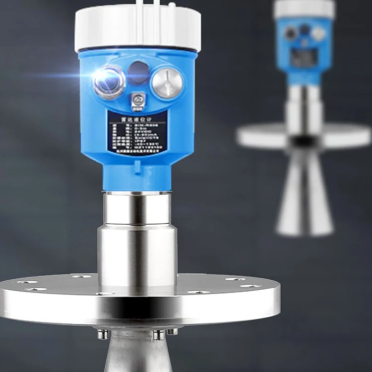 80Ghz cement water tank radar sensor distance level meter